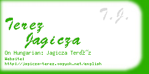 terez jagicza business card